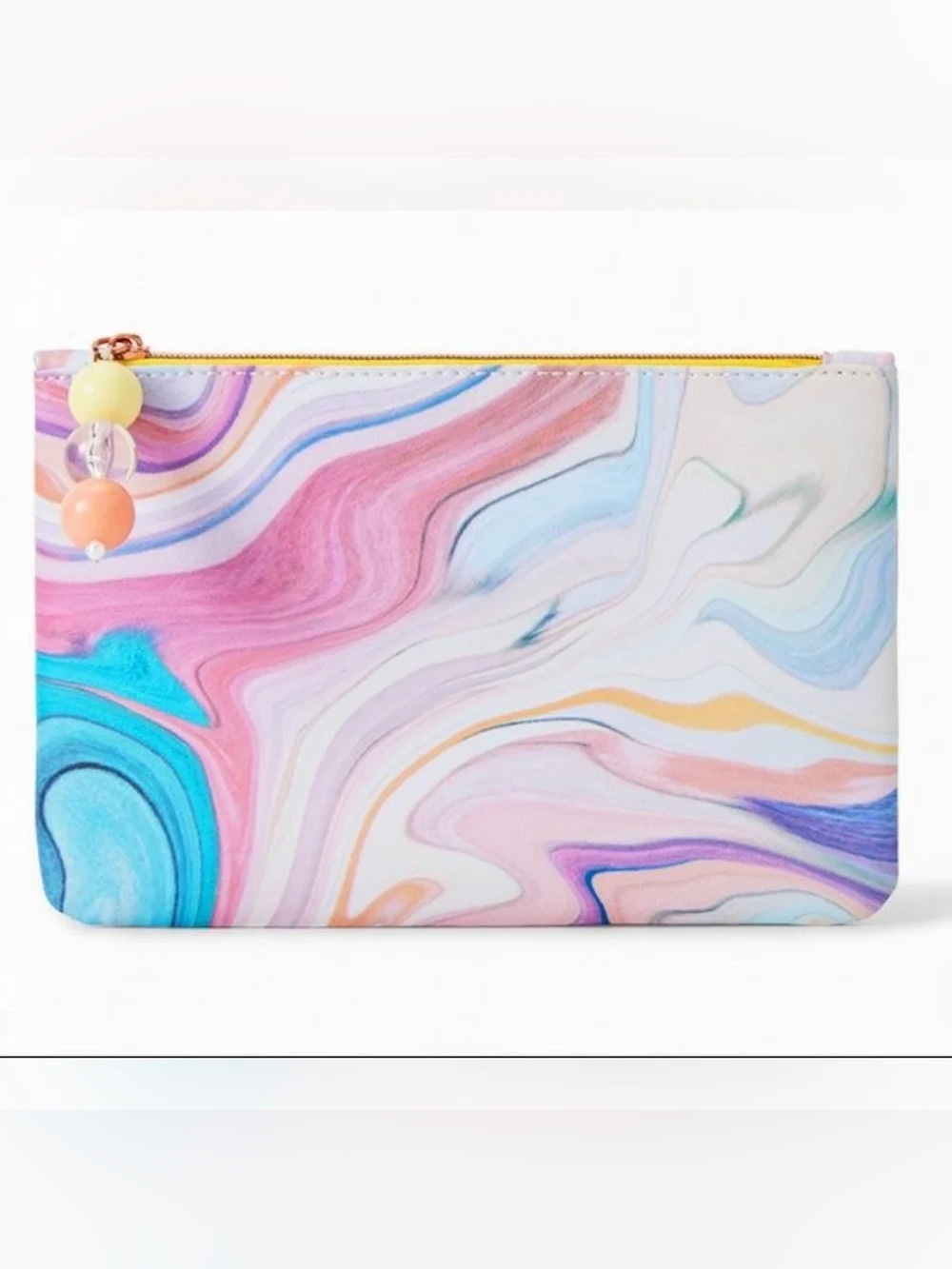 Ipsy Glam Makeup Bag | Pastel Marble Swirl